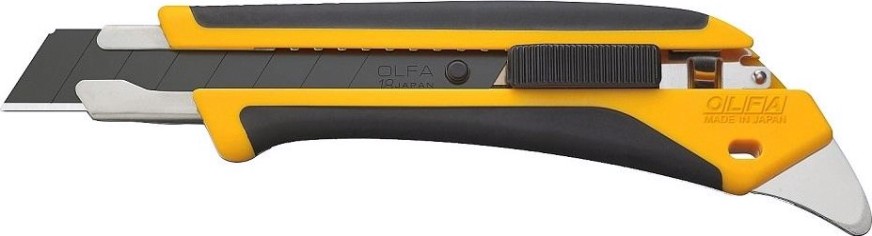 Нож Olfa OL-L5-AL "autolock", двухкомпонентный корпус, 18мм