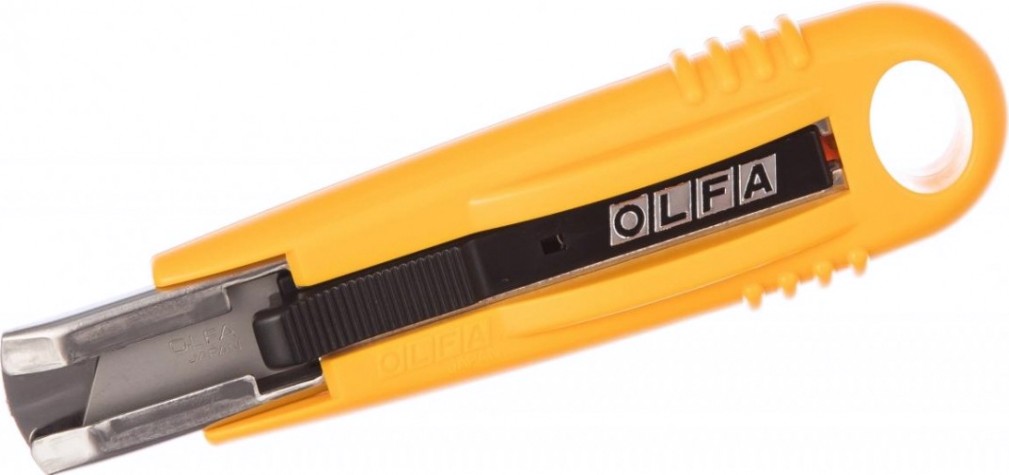 Нож Olfa OL-SK-4 с выдвижным лезвием и возвратной пружиной, 17,5мм