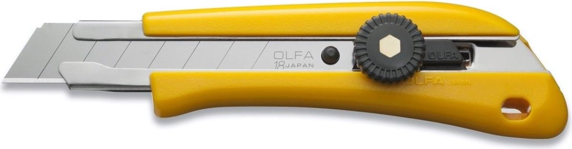 Нож строительный Olfa 18мм винтовой фиксатор [OL-BN-L]