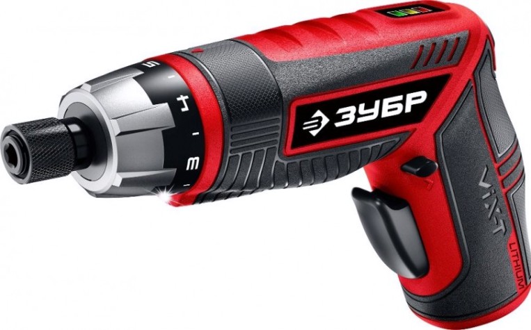 Отвертка аккумуляторная ЗУБР ЗО-ЕМ-3.6 Ли ViX-Т