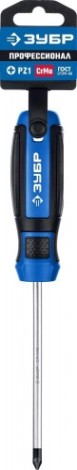 Отвертка крестовая ЗУБР ПРОФЕССИОНАЛ pz1x100 [25233-1_z01]