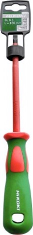 Отвертка шлицевая диэлектрическая HiKOKI SL 6.5 х 150 мм 774 057 [774057]