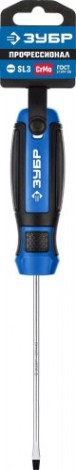 Отвертка шлицевая ЗУБР ПРОФЕССИОНАЛ sl3x100 [25231-3_z01]