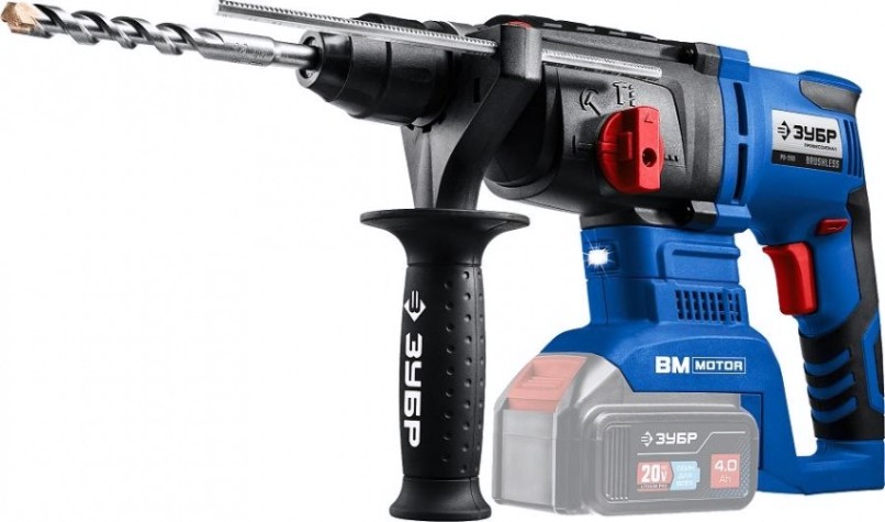 Перфоратор аккумуляторный ЗУБР PB-260 бесщеточный без АКБ и ЗУ Профессионал