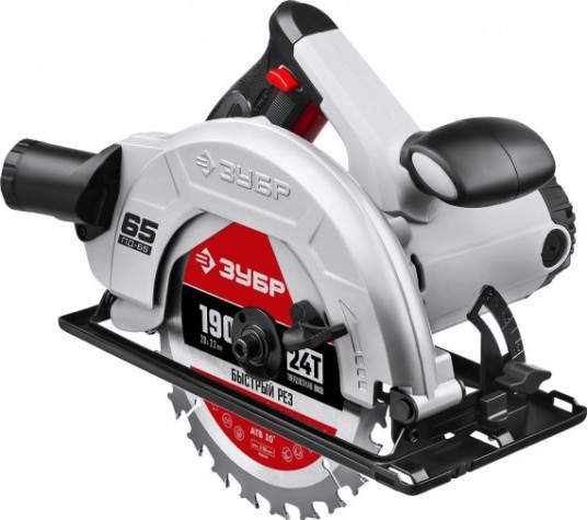 Пила циркулярная сетевая ЗУБР ПД-65