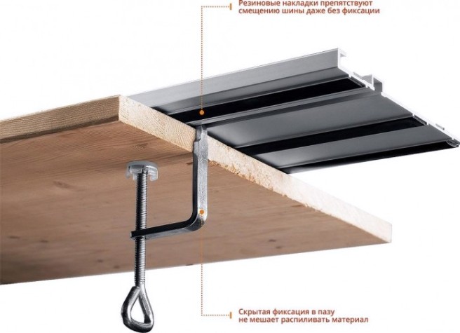 Пила циркулярная сетевая ЗУБР ПП-55Н + направляющая