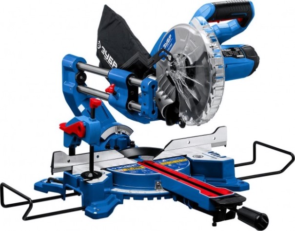 Пила торцовочная сетевая ЗУБР ППТ-216 с протяжкой Профессионал [ППТ-216-П]