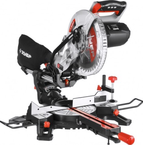 Пила торцовочная сетевая ЗУБР ППТ-255 с протяжкой Профессионал [ППТ-255-П]