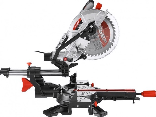 Пила торцовочная сетевая ЗУБР ППТ-255 с протяжкой Профессионал [ППТ-255-П]