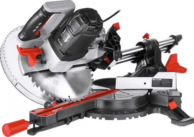 Пила торцовочная сетевая ЗУБР ЗПТ-255-1800 ПЛ