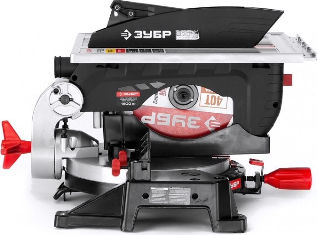 Пила торцовочная сетевая ЗУБР ЗПТК-255-1800