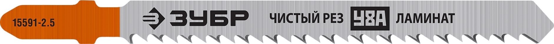 Пилки по дереву ЗУБР ПРОФЕССИОНАЛ t344d, у8а, т-хвостовик, шаг 4мм, 110мм, 2шт. [155841-4_z02]