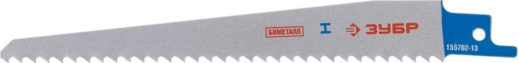 Полотна для сабельных пил ЗУБР ЭКСПЕРТ s611df эл. ножовки bi-metall, дерево с гвоздями, д [155702-13]