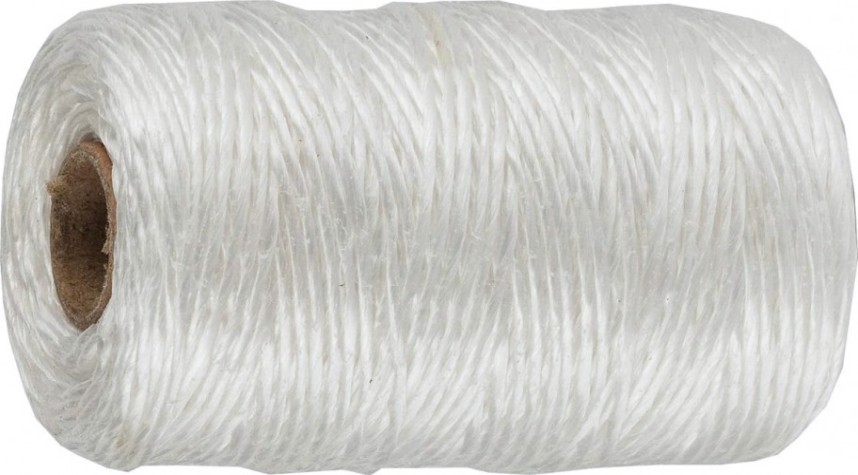 Шпагат ЗУБР многоцелевой полипропиленовый d=1,8 мм, 50 кгс, 1,2 ктекс [50031-500]