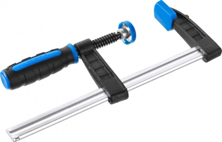 Струбцина F-образная ЗУБР "ПРОФЕССИОНАЛ" 150 х 50 мм 32155-050-150 [32155-050-150_z01]