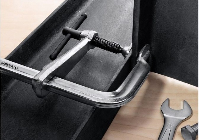 Струбцина F-образная ЗУБР ПРОФЕССИОНАЛ кс-200/80 тип f 200/80 мм, [32157-080-200]