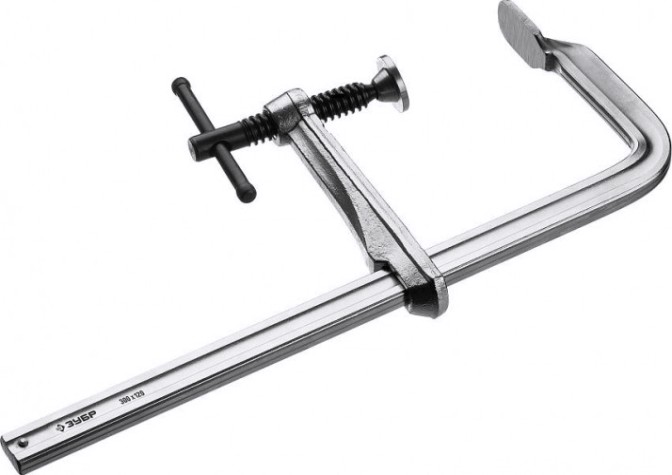 Струбцина F-образная ЗУБР ПРОФЕССИОНАЛ кс-300/120 тип f 300/120 мм, [32157-120-300]