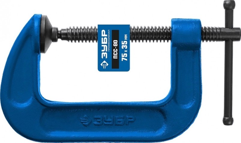 Струбцина G-образная ЗУБР "PROFI" 75 мм 32245-075 [32245-075_z02]