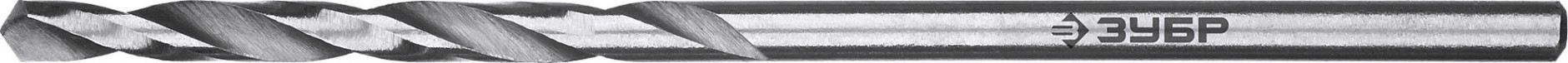 Сверло по металлу ЗУБР ПРОФЕССИОНАЛ 1.7х43мм, сталь р6м5, класс в [29621-1.7]