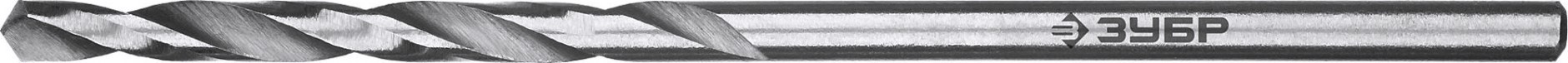 Сверло по металлу ЗУБР ПРОФЕССИОНАЛ 1.9х46мм, сталь р6м5, класс в [29621-1.9]