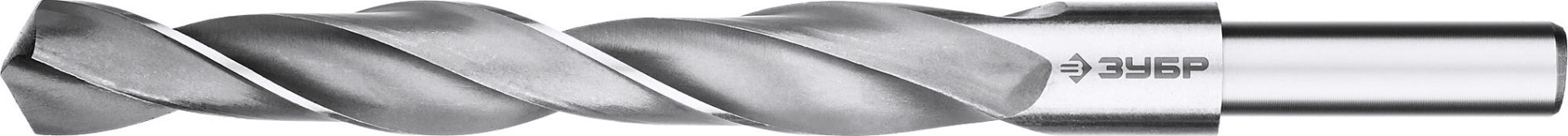 Сверло по металлу ЗУБР ПРОФЕССИОНАЛ 14.0х160мм, проточенный хвотосвик, сталь р6м5, кла [29621-14]