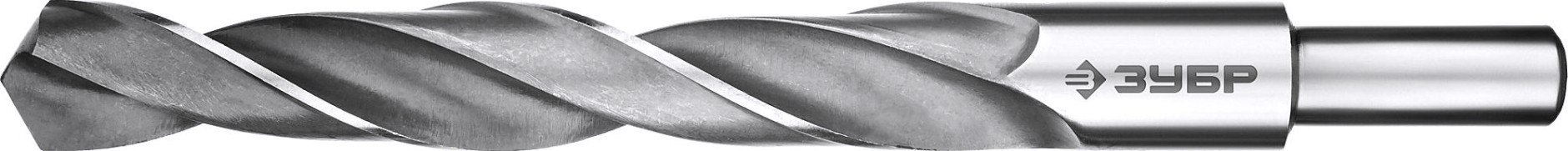 Сверло по металлу ЗУБР ПРОФЕССИОНАЛ 17.0х184мм, проточенный хвотосвик, сталь р6м5, кла [29621-17]