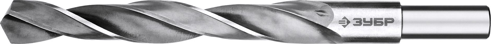 Сверло по металлу ЗУБР ПРОФЕССИОНАЛ 17.5х191мм, проточенный хвотосвик, сталь р6м5, кла [29621-17.5]
