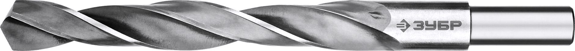 Сверло по металлу ЗУБР ПРОФЕССИОНАЛ 19.5х205мм, проточенный хвотосвик, сталь р6м5, кла [29621-19.5]
