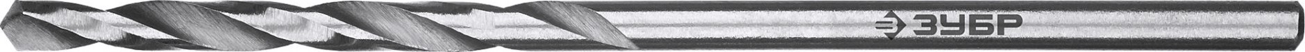 Сверло по металлу ЗУБР ПРОФЕССИОНАЛ 2.5х57мм, сталь р6м5, класс в [29621-2.5]