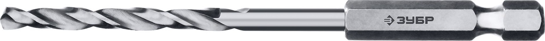 Сверло по металлу ЗУБР ПРОФЕССИОНАЛ 3.5х88мм, с шестигранным хвостовиком, сталь р6м5, [29623-3.5]