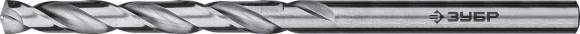 Сверло по металлу ЗУБР ПРОФЕССИОНАЛ 4.5х80мм, сталь р6м5, класс а [29625-4.5]