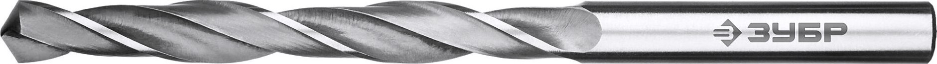 Сверло по металлу ЗУБР ПРОФЕССИОНАЛ 6.1х101мм, сталь р6м5, класс в [29621-6.1]