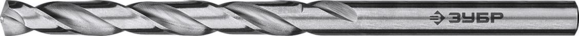 Сверло по металлу ЗУБР ПРОФЕССИОНАЛ 6.3х101мм, сталь р6м5, класс а [29625-6.3]