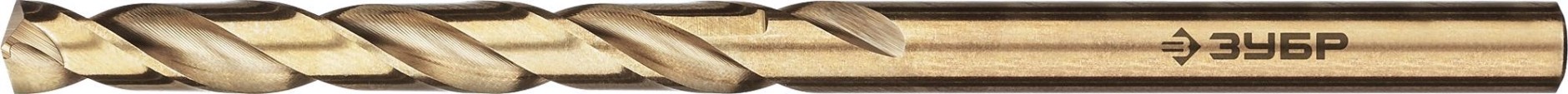 Сверло по металлу ЗУБР ПРОФЕССИОНАЛ кобальт 4.0х75мм, сталь р6м5, класс а [29626-4]
