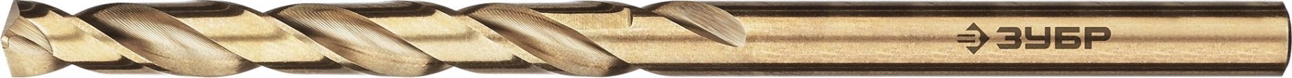 Сверло по металлу ЗУБР ПРОФЕССИОНАЛ кобальт 4.2х75мм, сталь р6м5, класс а [29626-4.2]