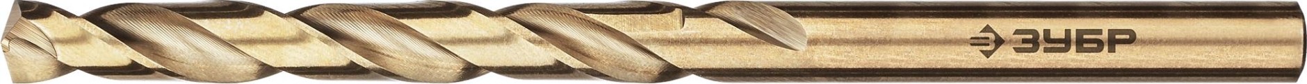 Сверло по металлу ЗУБР ПРОФЕССИОНАЛ кобальт 7.0х109мм, сталь р6м5, класс а [29626-7]