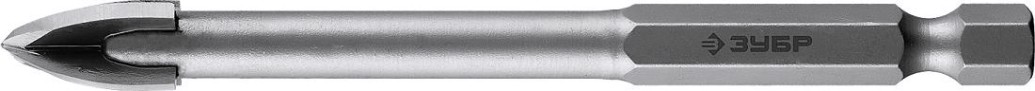 Сверло по стеклу и керамике ЗУБР 8 мм 29845-08_z01 [29845-08_z01]