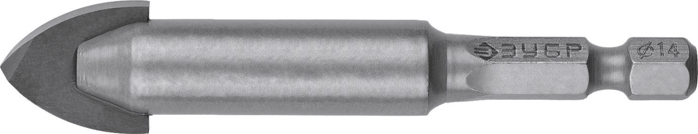 Сверло по стеклу и керамике ЗУБР МАСТЕР 29840-14 [29840-14]