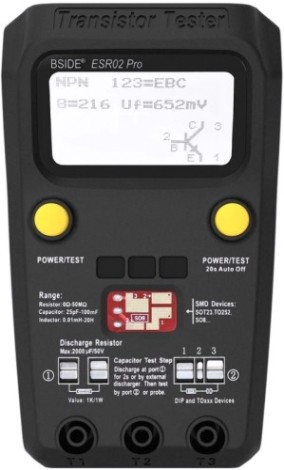 Тестер транзисторов BSIDE ESR02pro [064-0012]