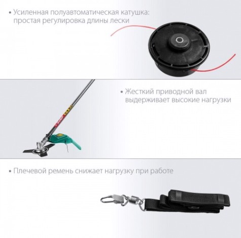 Триммер электрический ЗУБР КСВ-38-1300