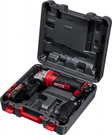 Угловая шлифмашина аккумуляторная ЗУБР УШМ-18-125-41