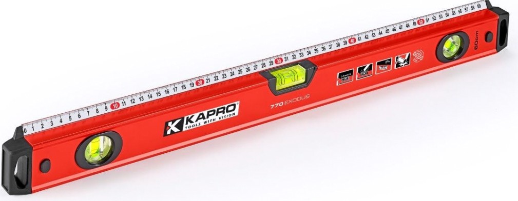 Уровень строительный KAPRO EXODUS 770-42 80 см с линейкой [770-42-80]