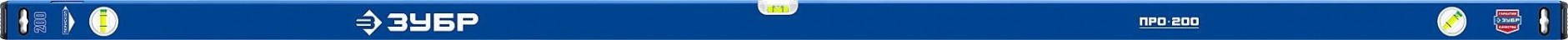 Уровень строительный ЗУБР 34590-200 усиленный 2000 мм профессионал