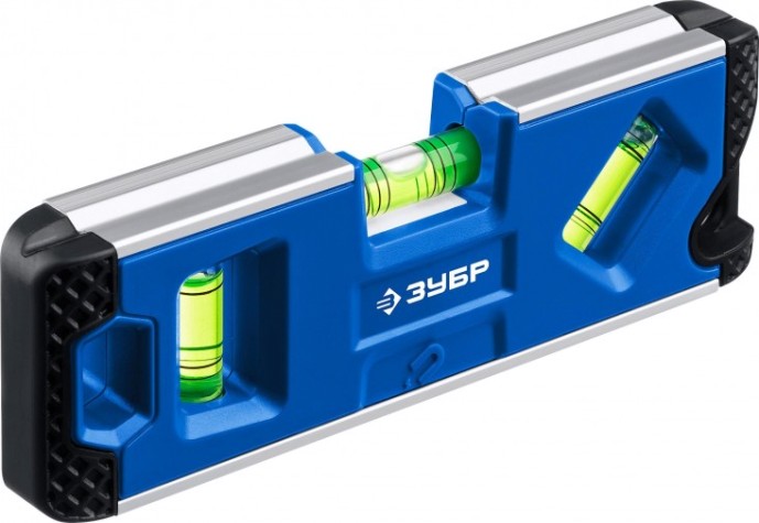 Уровень строительный ЗУБР Компакт3 магнитный 150 мм [34552]