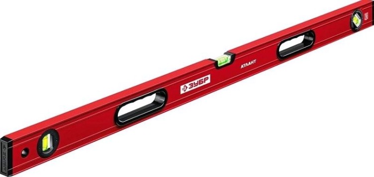 Уровень строительный ЗУБР МАСТЕР атлант 2000 мм, мощным профилем [34585-200_z01]