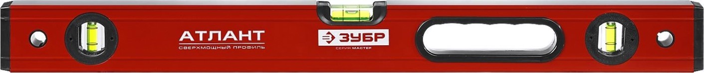Уровень строительный ЗУБР МАСТЕР атлант 600 мм, мощным профилем [34585-060]