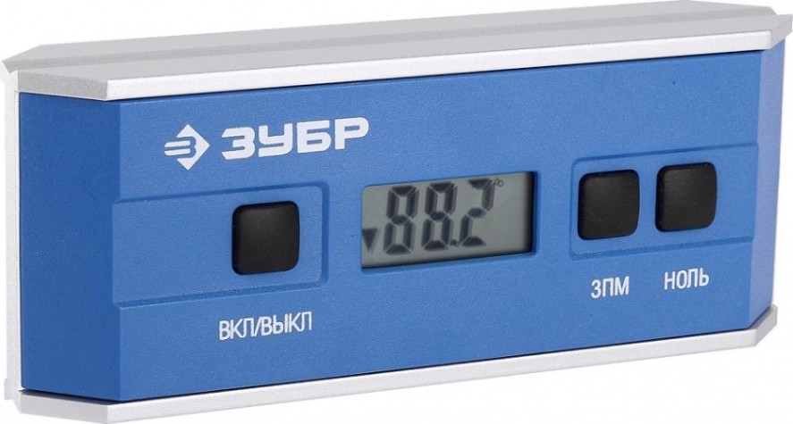 Уровень-угломер электронный ЗУБР 34745, "Эксперт" магнитный [34745]