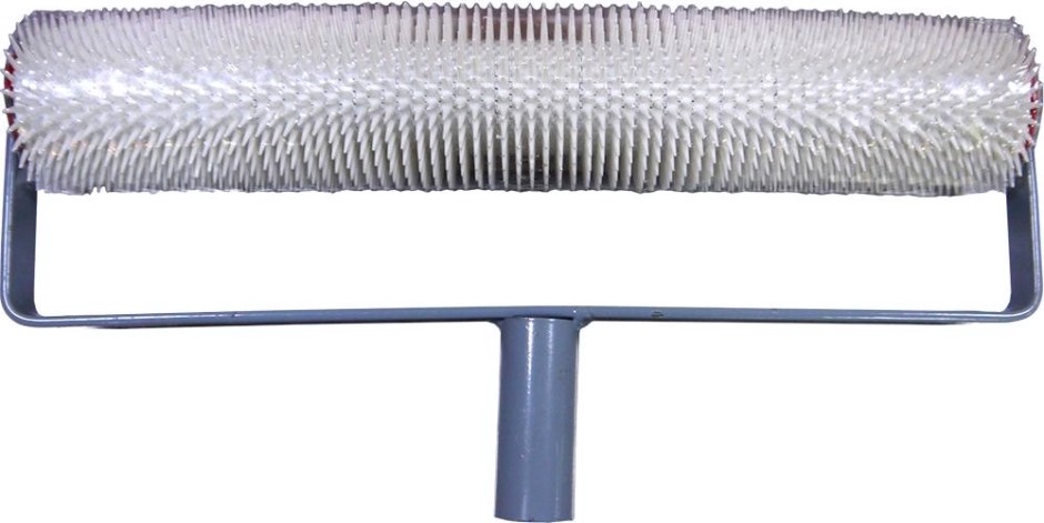 Валик для наливных полов ЗУБР МАСТЕР 400 мм игольчатый на металлической рамке, под удлинитель [03952-40]