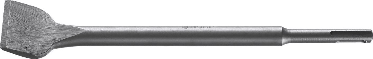 Зубило SDS-plus ЗУБР плоское изогнутое 40x250 мм [29234-40-250]