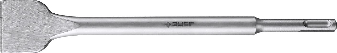 Зубило SDS-plus ЗУБР плоское широкое 40x250 мм [29233-40-250]